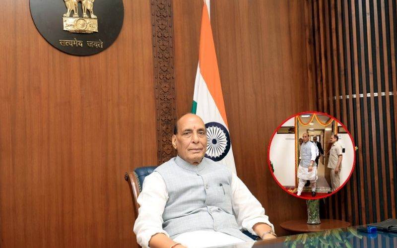 راجناتھ سنگھ نے نئی دہلی میں دفاعی شعبے کی قومی کانفرنس 2026 کا افتتاح کیا